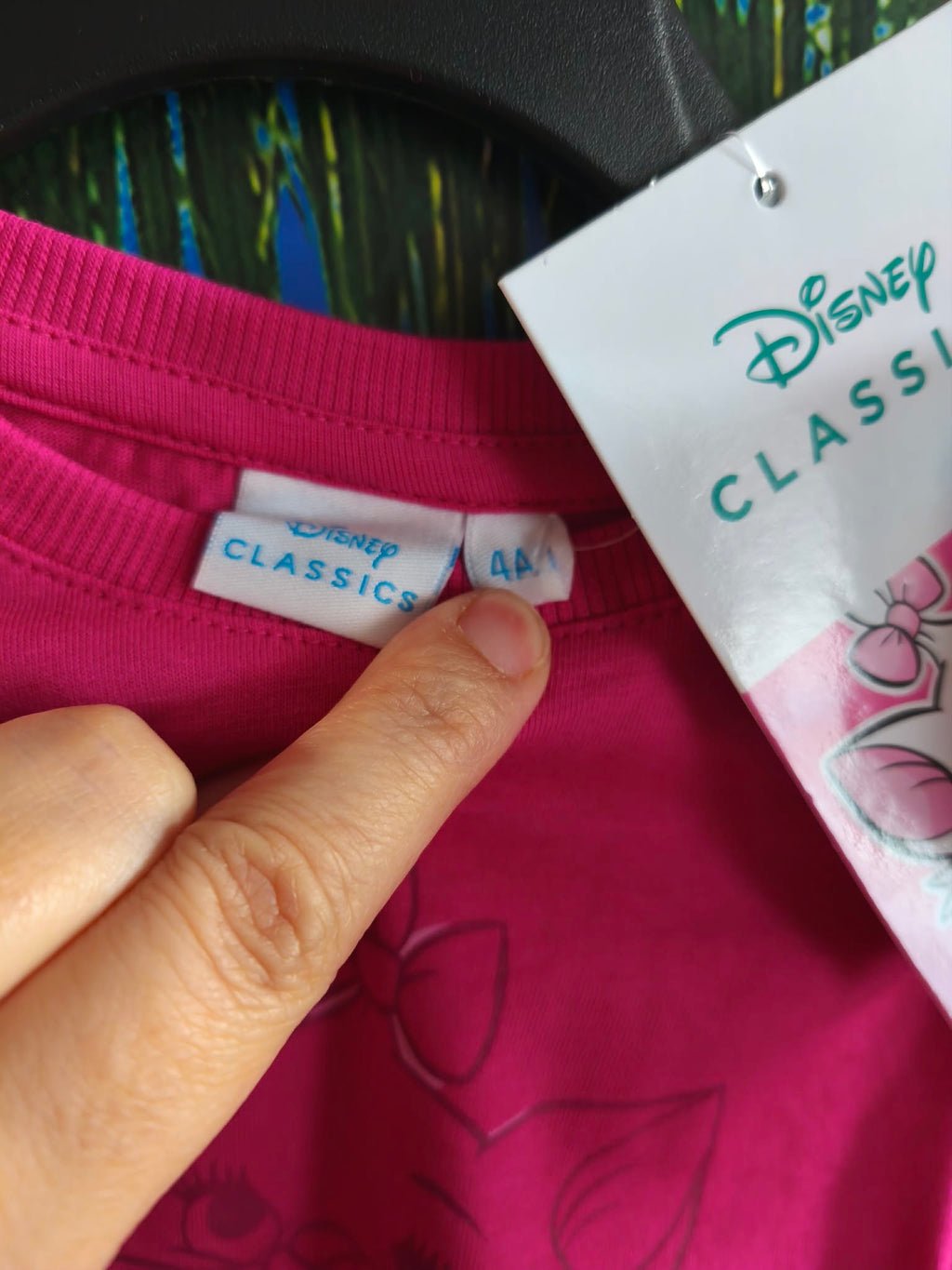 T-shirt Disney Marie Les Aristochats Fille Rose - 4 Ans