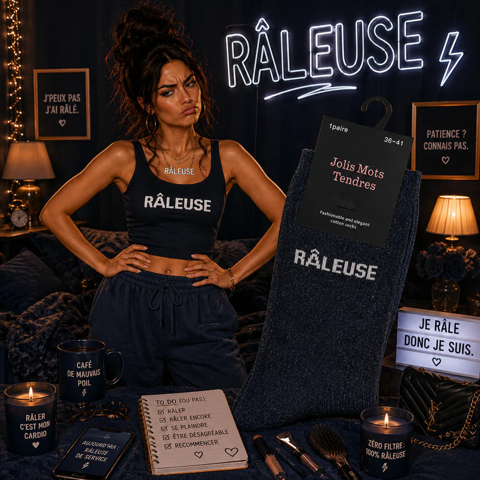 Chaussettes à Messages Femme 36/41 – À l'unité ou en lot