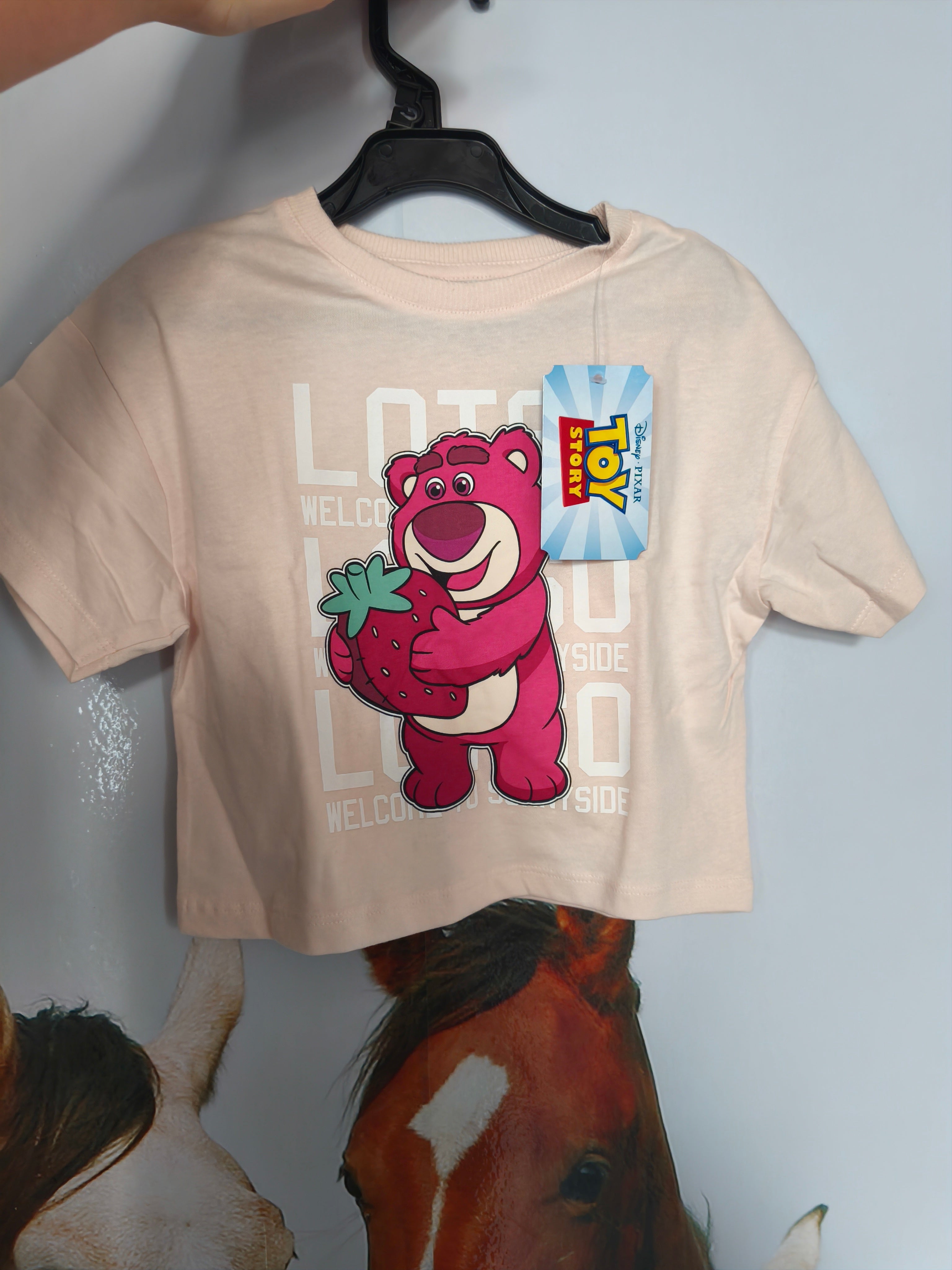 T-shirt Disney Pixar Toy Story Lotso Enfant Rose – 5 Ans
